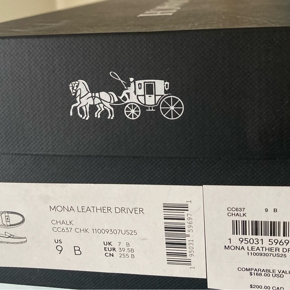 Coach Mona Driver in Chalk Leather - Picture 7 of 7